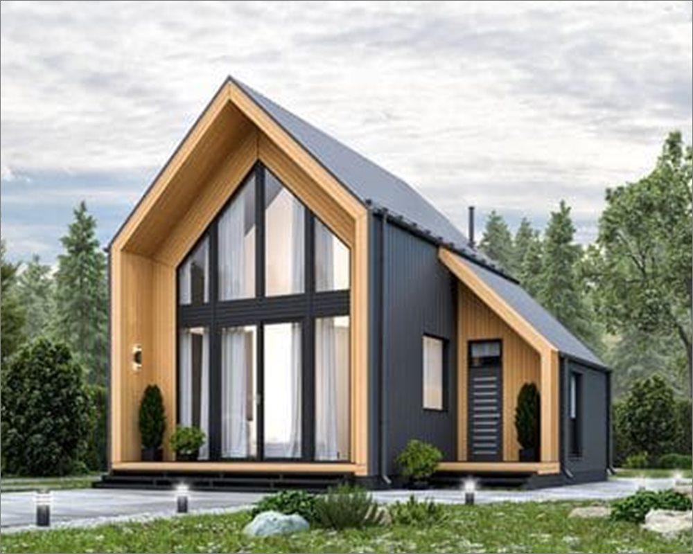 one-story nordic house